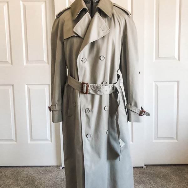 London Fog Style Trench Coat