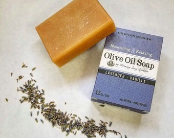 Lavender Vanilla Olive Oil Soap