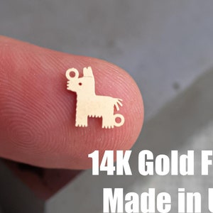 Pinata Stecker - 14Kt Gold Filled Sterling Silber - Stecker - Permanent Schmuck Versorgung