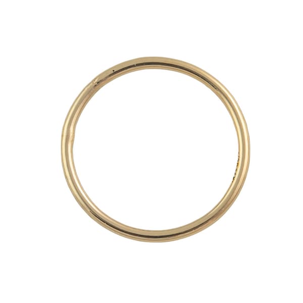 15mm Gold Filled Ring- 1.0mm Thick - 14/20 Gold Filled- USA Made-  1 piece per order