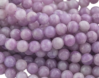 Perline Di Pietra Preziosa Naturale Kunzite Autentica, 8 Mm - Foto 5