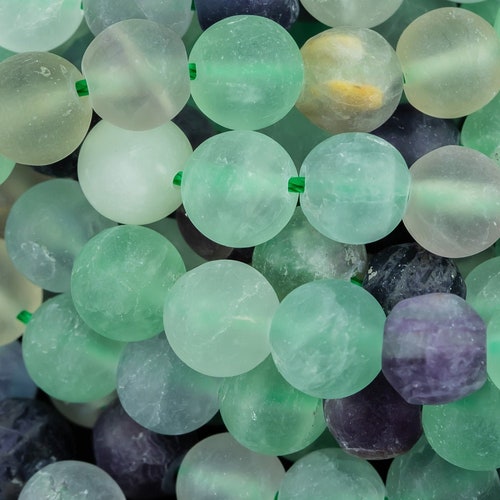 Perline Di Pietra Naturale Angele Verde Per Gioielli Che Fanno Perle - Foto 12