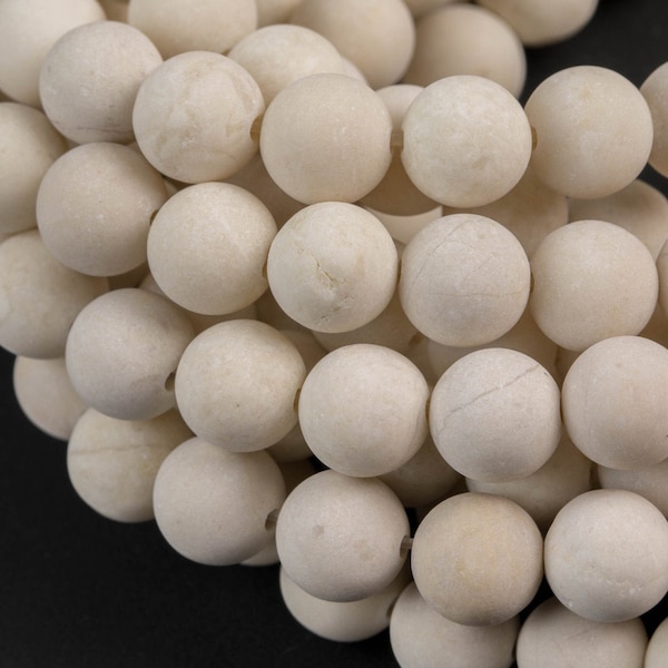 NATURAL Matte/matte Fossil Coral Riverstone, available in matte round.  4mm, 6mm, 8mm, 10mm, 12mm, 14mm- Wholesale bulk or Single Strand!