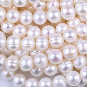 7-8mm Off Round Potato Freshwater Pearl