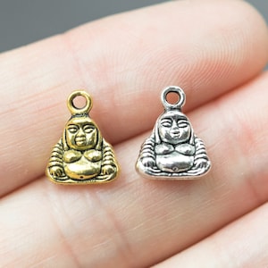 17 Buddha Charms 9x12mm- 1445-8862