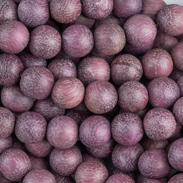 Wood Heart Beads Etsy