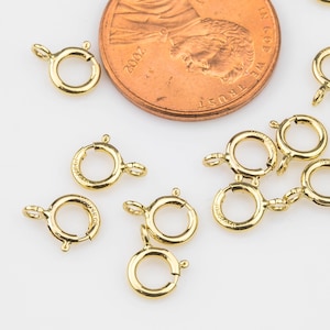 Gold Filled Open Spring Ring Clasp 14/20 Gold Filled USA Product image 4