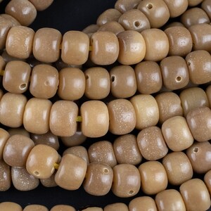 Natürliche Bodhi Samentrommel Full Strand- 15,5 Zoll lange Edelsteinperlen - 9 mm