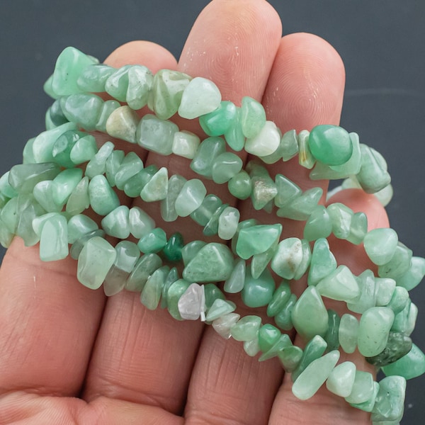 Green Aventurine Stretchy String Bracelet Natural Gemstone Crystal Bracelets Bracelet Crystal Bracelet