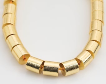 30pcs dark gold-tone studded spacer beads h2279 30pcs dark gold-tone studded spacer beads h2279