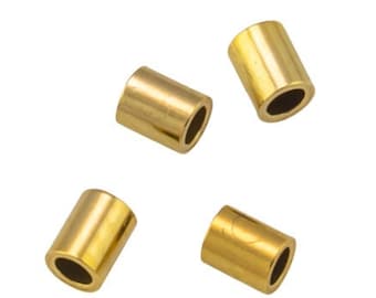 GOLD FILLED Crimp Beads Crimps - 1.6x2.0mm- 1420 Gold Filled- Made in USA - 20 pcs per order