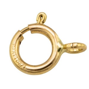 Gold Filled Open Spring Ring Clasp 14/20 Gold Filled USA Product image 2