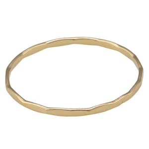 Hammered Gold Filled Ring, 14k Gold Filled Ring, Made in USA, Thin Gold Ring, 14k Gold Ring,Simple Gold Ring,Stack Gold Ring