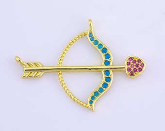 earrings Findings Jewelry 2pcs 14mm CZ Micro Pave Filigree teardrop drop Cubic Zirconia charm pendant