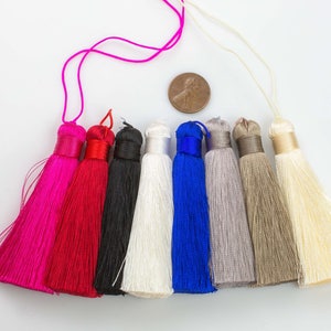 3 pcs High Quality Extra Thick-SILK TASSEL TASSLE Silk Tassels Tassles High Quality Extra Thick *Please read description* 3&quot;
