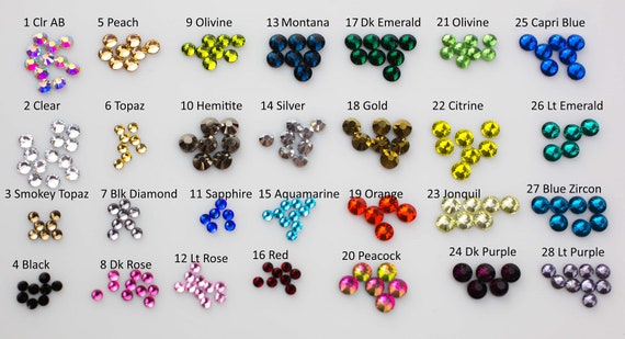 5-10 Gross IMITATION AUSTRIAN CRYSTAL Rhinestones Flatback. Imitation  Swarovski, Very High Quality Ss10 Ss16 Ss20 Wholesale Price 