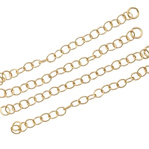 Made in USA Gold Filled Extender- 2 inches long- 1420 Gold Filled Permanent Jewelry Chain