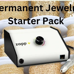 Permanent Jewelry Business Starter Pack- Zapp Welder-Training - All supplies required to start Permanent Jewelry Business - Mpulse, PJ
