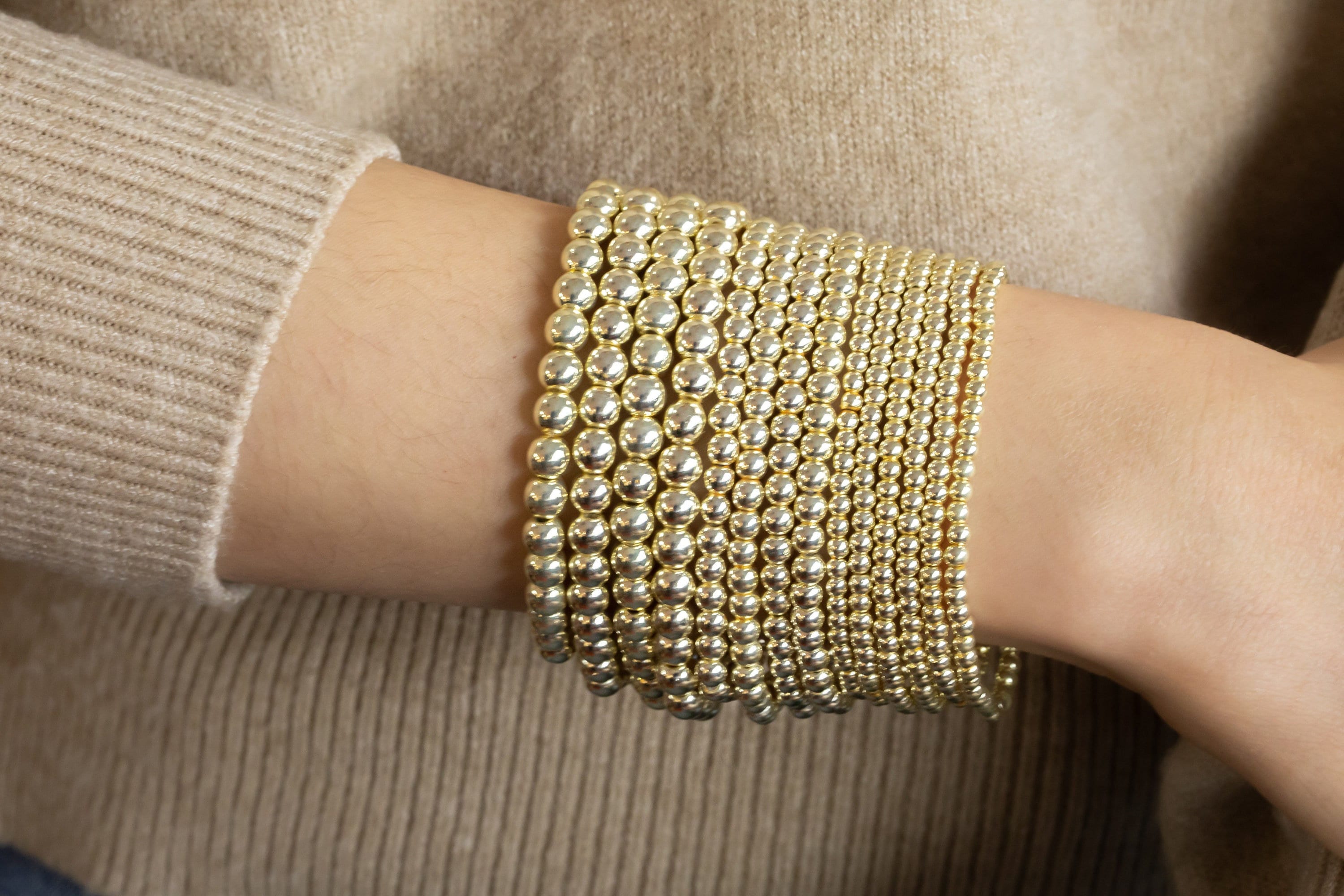 LILLY MARIE Braccialetto Sottile In Argento Sterling Rodinato Con