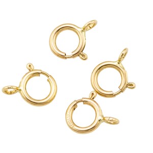 Gold Filled Open Spring Ring Clasp 14/20 Gold Filled USA Product image 3