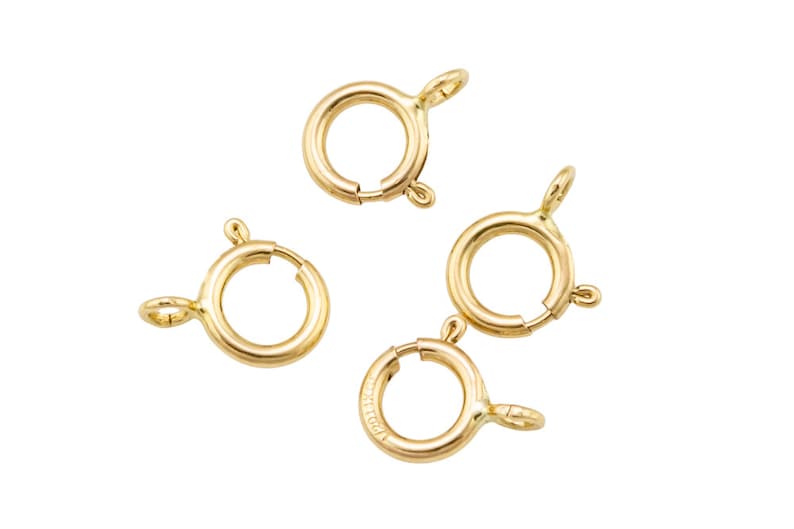 Gold Filled Open Spring Ring Clasp 14/20 Gold Filled USA Product image 3