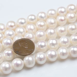 10-11mm Round Freshwater Pearl High Quality Round Freshwater Pearl