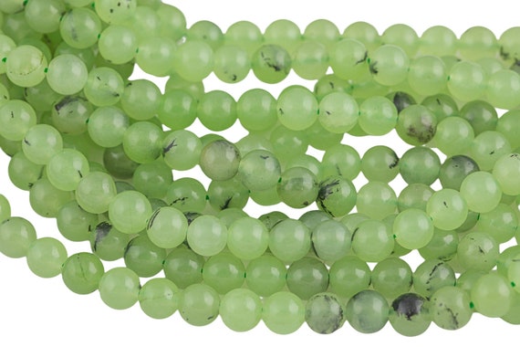 Natural Prehnite Garnet Beads Grade AAA Round High Quality - Etsy