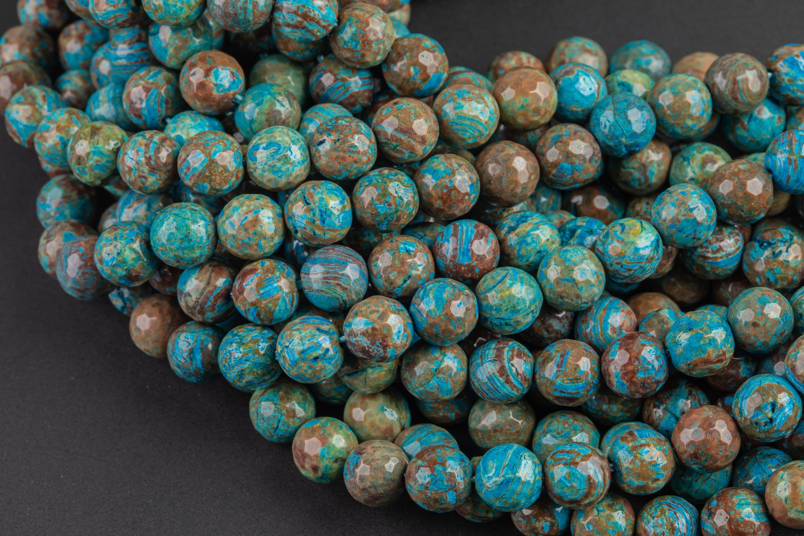 Natural Flower Agate High Quality in Faceted Round 4mm 6mm Etsy