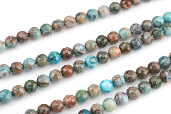 Perline Di Agata Pazza Naturale, Pietra Preziosa, 4 Mm, 6 Mm - Foto 5