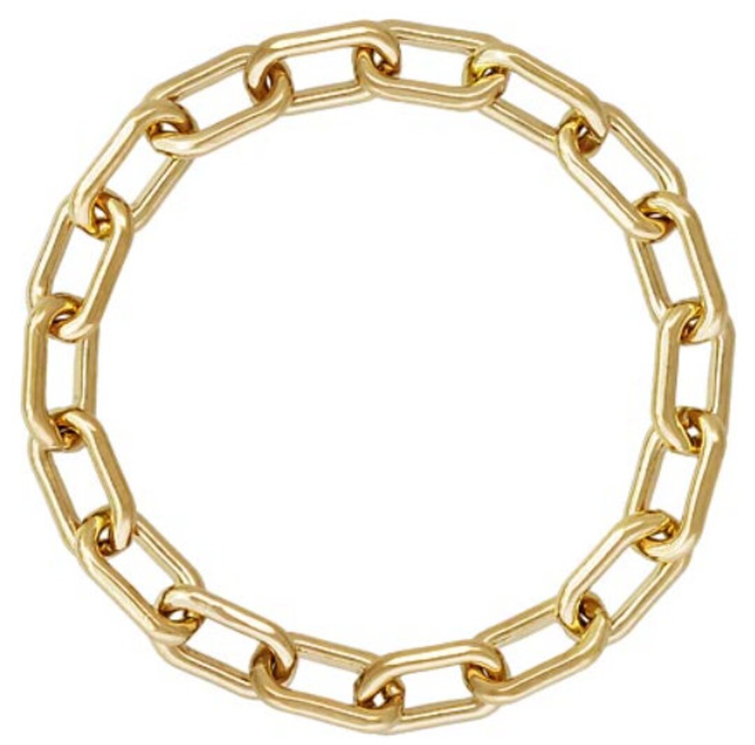 Gold Paper Clip Gold Filled Stack Ring 14k Gold Filled Ring Etsy