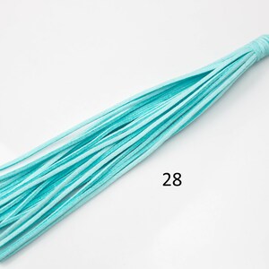 2 Pcs-- Suede TASSEL Tassles High Quality 7.5 inches Extra long and Thick image 5