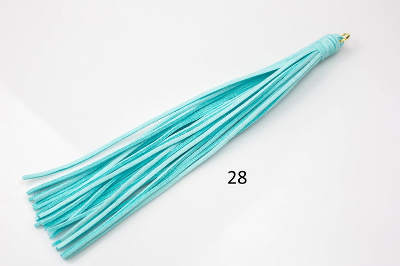 2 Pcs- Suede TASSEL Tassles High Quality 7.5 inches Extra long and Thick