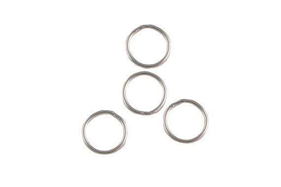 SS JUMP RINGS-- 925 Sterling silver-- Closed and open-- 4mm, 5mm, 6mm, –  Bead Boat