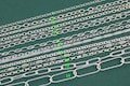 Sterling Silver Chain USA Made Paperclip Chains Satellite Bar Cable Rolo Oval Cuban Italian Figaro For Permanent Jewelry Made in USA 925 SS