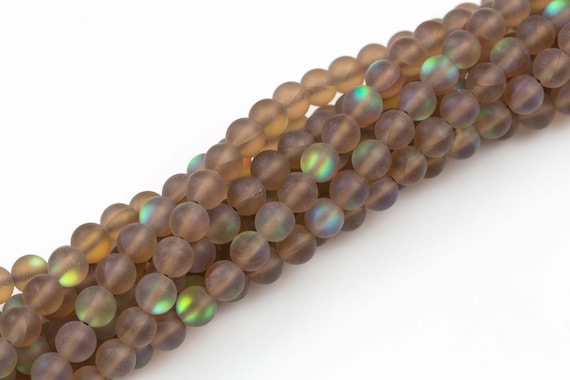 Gorgeous Brown Spectrolite Quartz Matt, High Quality in Round - Main Image