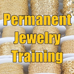 Permanent Jewelry Training Course - All inclusive package complete with a starter pack and welder - GREAT VALUE!!!