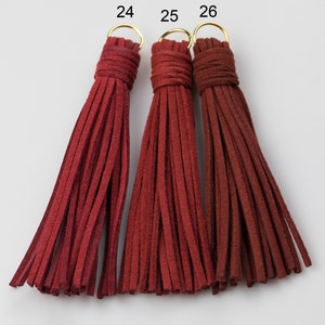 3 Pcs Suede TASSEL Tassles High Quality image 5