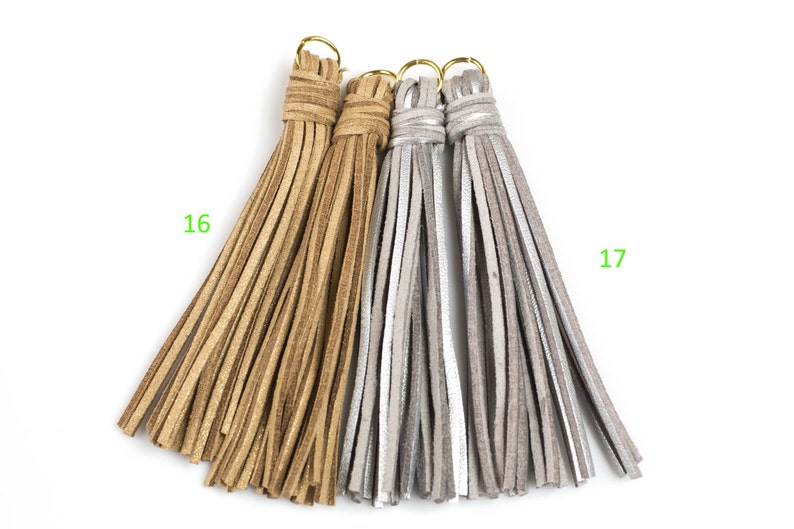 3 Pcs Suede TASSEL Tassles High Quality image 3