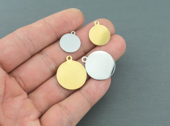 Personalized Charms Laser Engraved Better Go Catch It Stainless Steel Charms ZF936