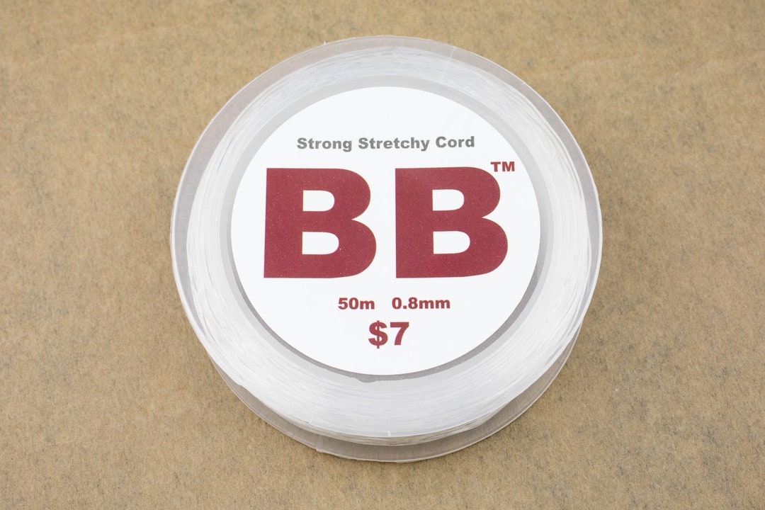 Bead Boat Brand HIGHEST QUALITY Extra Strong Strongest Grade Elastic Stretch Cord, Stretchy Cord