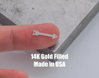Pfeil Verbinder - Sterling Silber Charm Bar -Permanent Schmuck Verbinder- Lieferungen, Großhandel, Schüttgut, Fitness-Studio