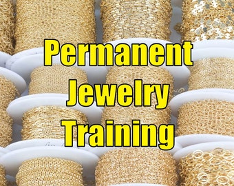 Permanent Jewelry Training Course - All inclusive package complete with a starter pack and welder - GREAT VALUE!!!