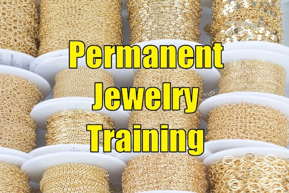 Permanent Jewelry Training Course All Inclusive Package Complete With a Starter  Pack and Welder GREAT VALUE 