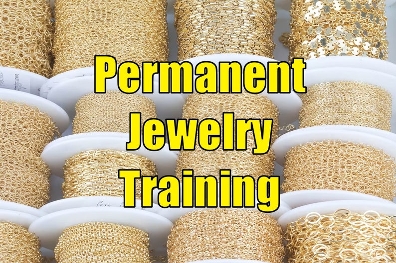 Permanent Jewelry Training Course All inclusive package complete with a starter pack and welder GREAT VALUE image 1