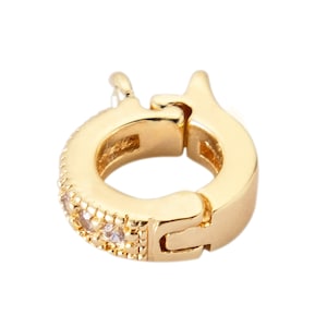 7x9mm 14K Gold  Bail Enhancer Jewelry  Findings Making Supply-2 pcs  per order