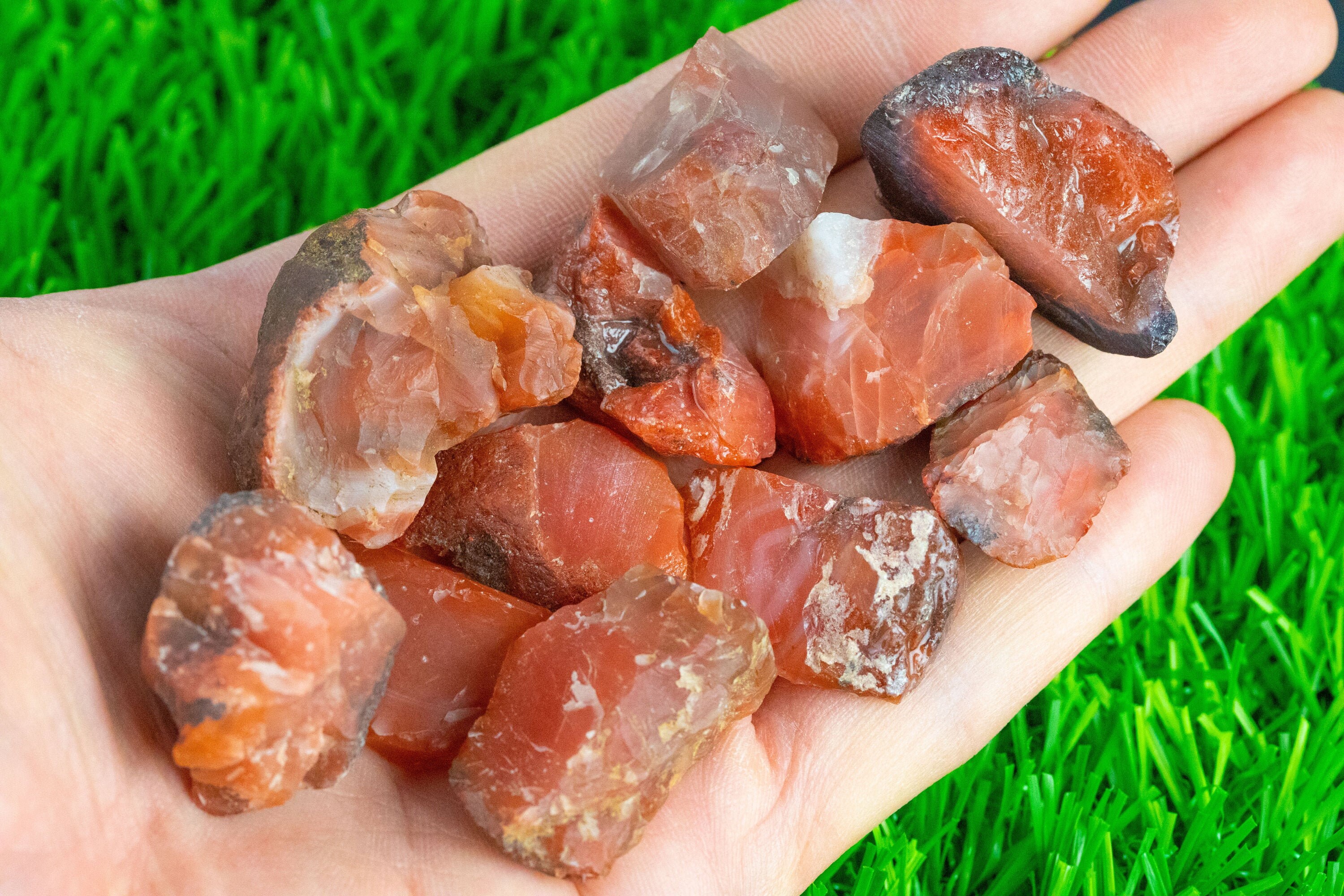 Raw Carnelian Stone Raw Crystals Raw Carnelian Stone Rocks Geodes