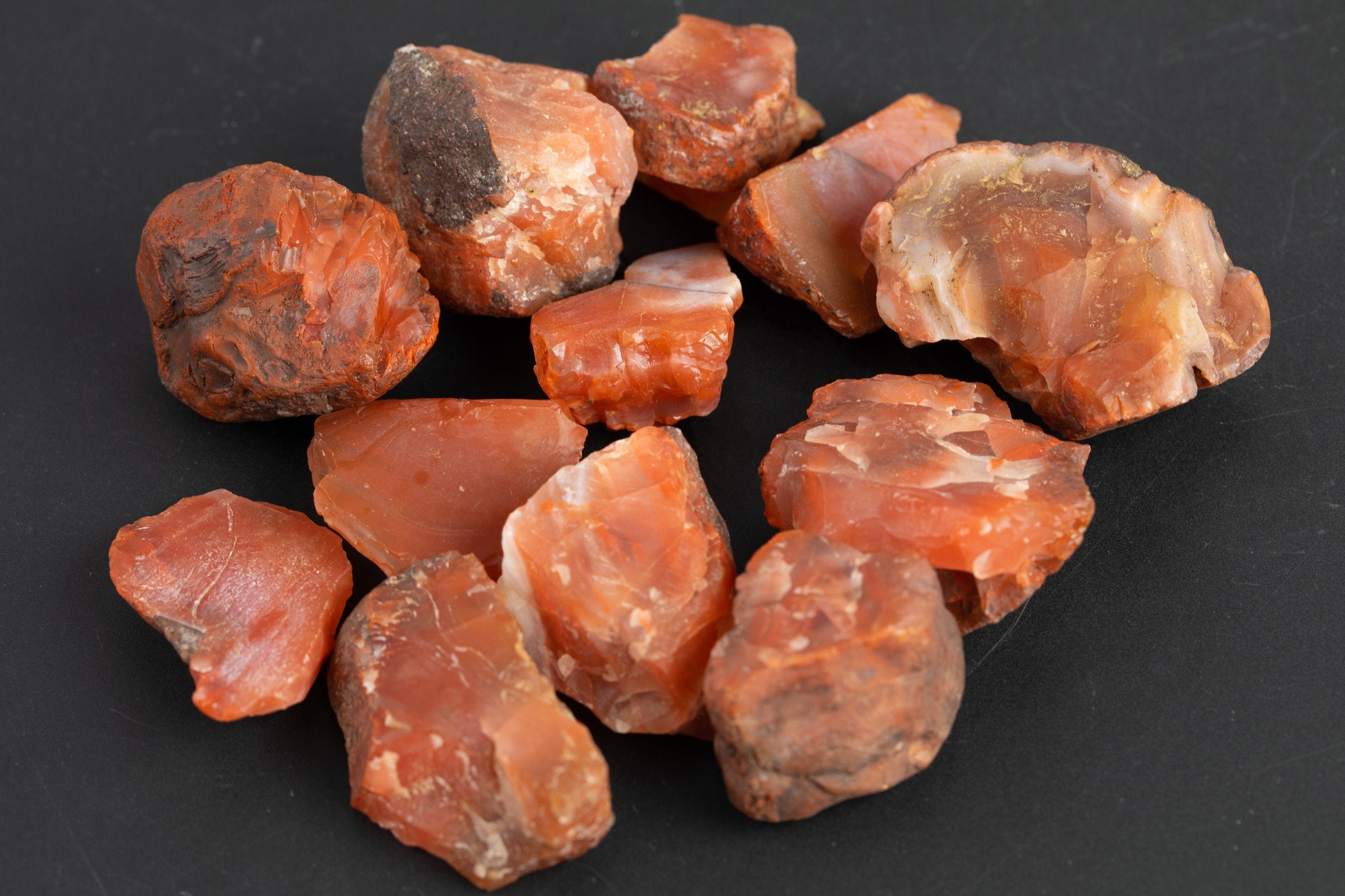 Raw carnelian on sale