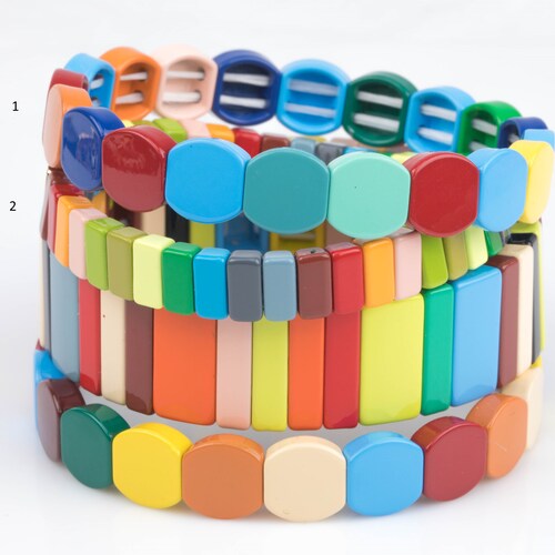 Large Stretchy Braceletmulti Stack 77.5 Wholesale Pricing Etsy