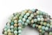 AMAZONITE Beads MATTE/MATT Best Quality Round sizes 4mm, 6mm, 8mm, 10mm, 12mm, 14mm- Full Strand- 15.5 Inches- Matte Finish - Full Strand