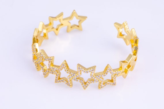 Gold Charms Bracelets - Nautical Gold Bracelet - Charm Bracelets